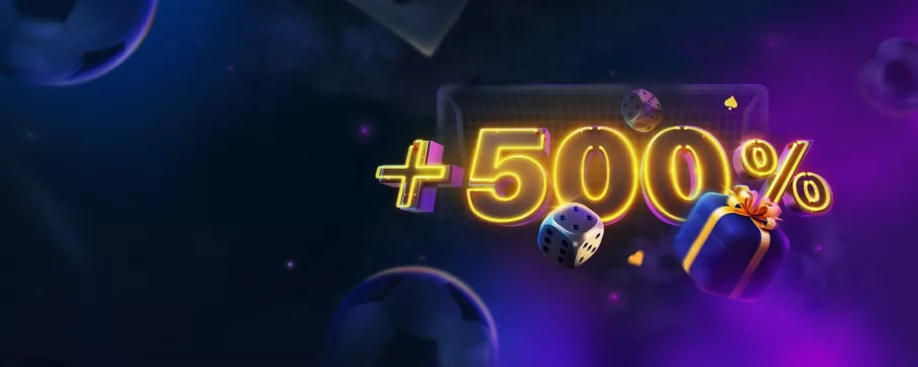 bonus +500% on deposit