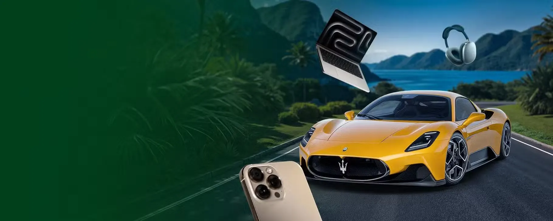 Maserati MC20 giveaway